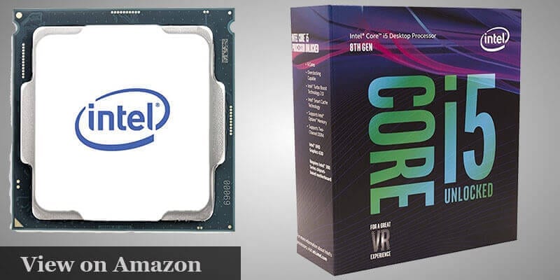 Intel Coffee lake Core I5 8600K Processor Pc Build under $1000