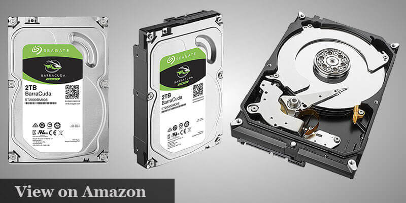 Seagate BarraCuda 2TB Hard Drive Pc Builder under $1000