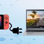 how to connect Nintendo Switch to laptop