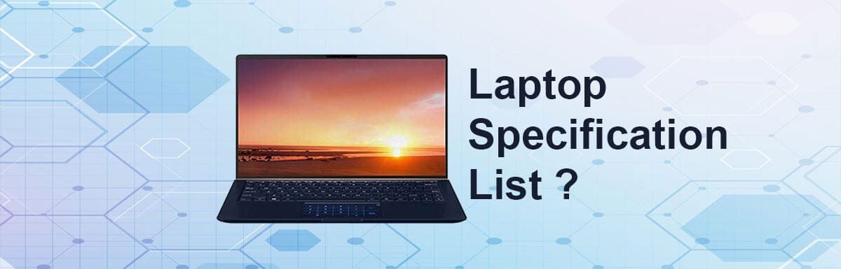 Laptop Specifications List