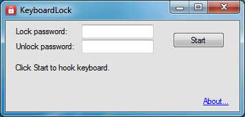 KeybaordLock App
